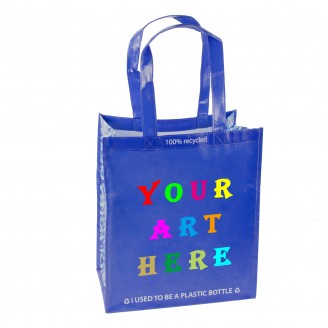 13” L x 7.5”W x 15”H Laminated Tote Bag